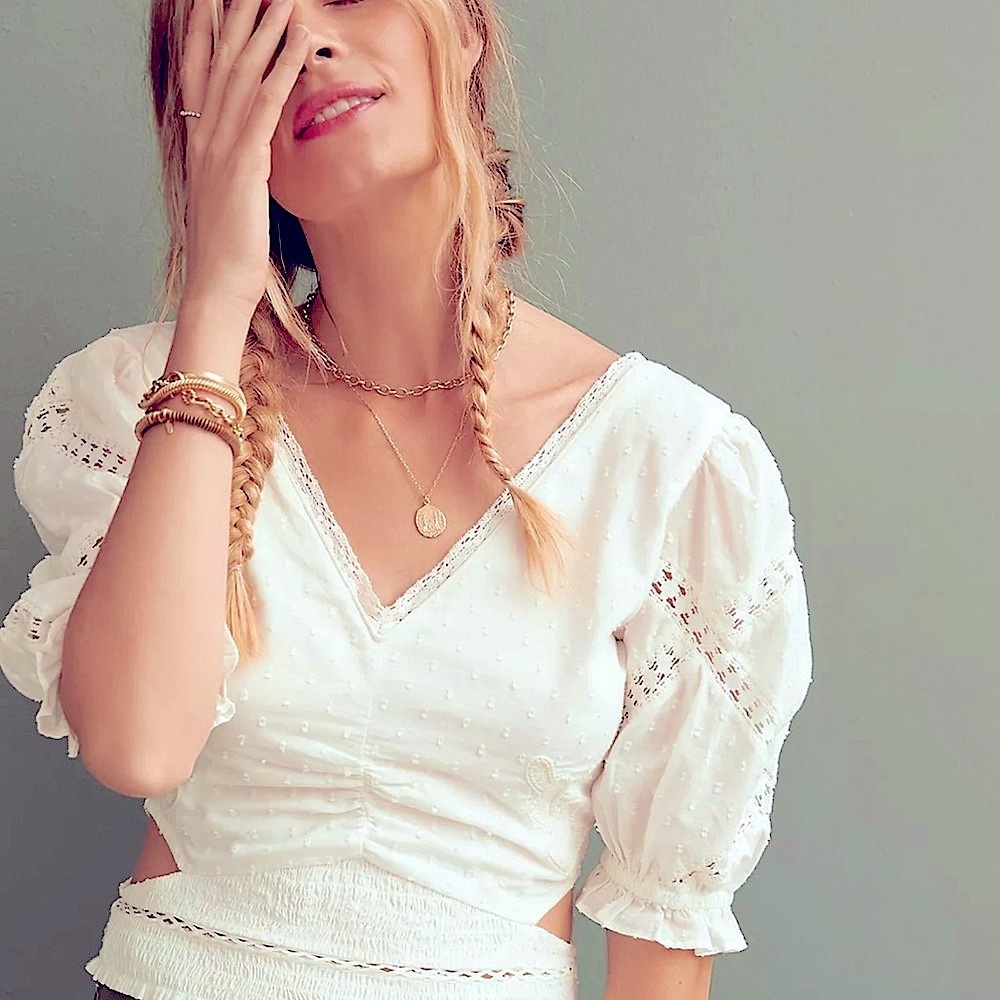 NWT Anthropologie Romantic Blouse
